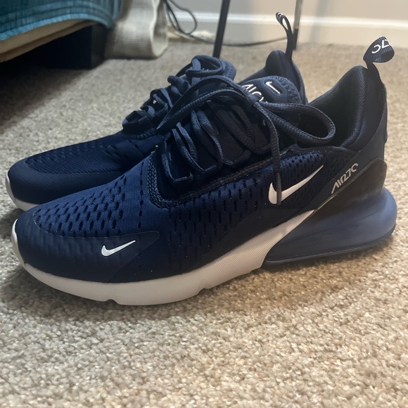 Nike Air Max 270 Midnight Navy Black (Size 8.5) - Picture 2 of 6